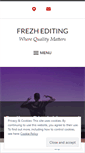 Mobile Screenshot of frezhediting.com